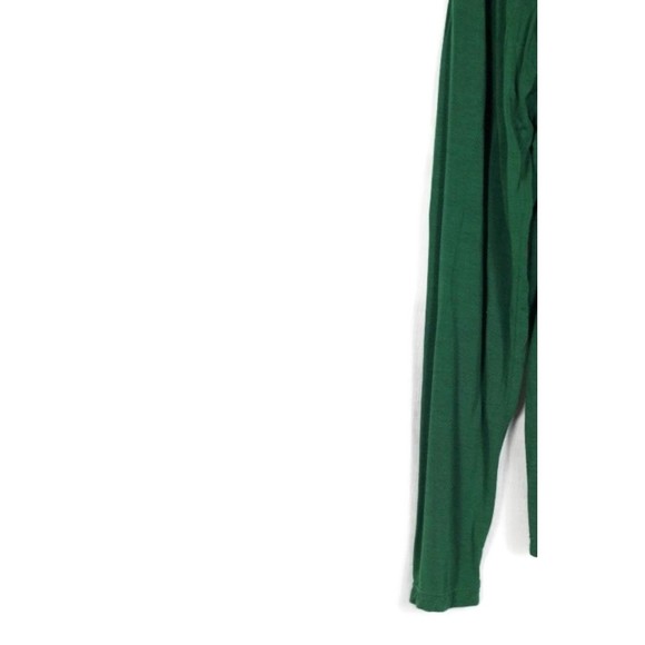 INC Green Women's Long Sleeve Blouse High Neck Pullover Turtleneck XL 044 - Picture 3 of 6